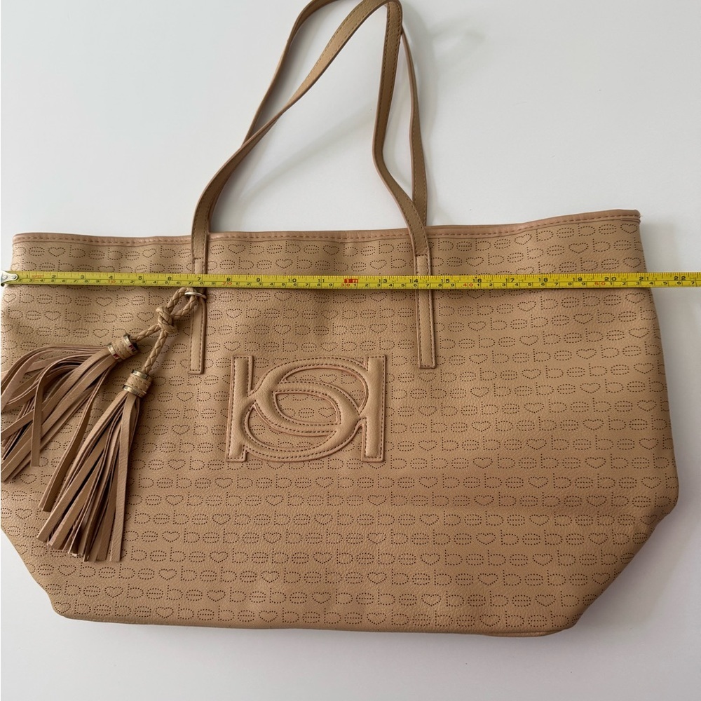 Bebe Large Tote Bag with Tassels - Picture 4 of 12